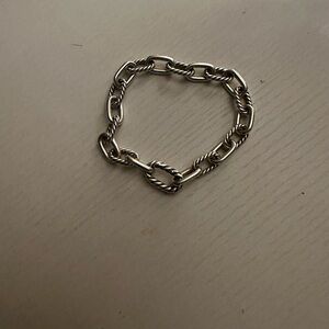 David  Yurman Madison Chain Sterling Silver Bracelet